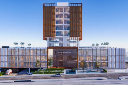 Hospital Oncológico Oruro en construcción con recursos propios