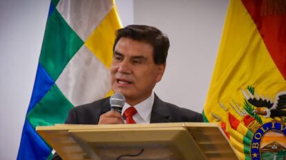 bloqueo comerciantes Oruro