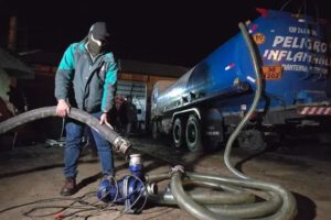 Planta ilegal de acopio de diésel descubierta por la ANH