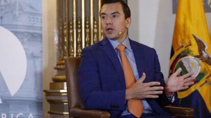 Estado de excepción en Ecuador decretado por Daniel Noboa