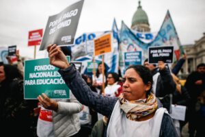 Huelga nacional docentes Argentina