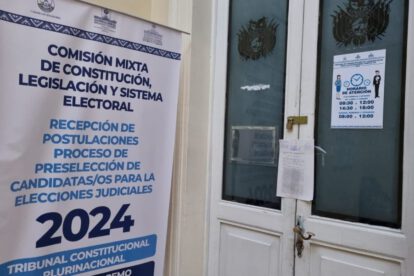 Elecciones judiciales en Bolivia garantizadas por el Tribunal Constitucional Plurinacional