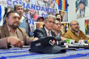 Desconfianza en el TSE por parte del abogado evista Wilfredo Chávez