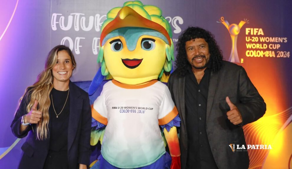 Kinti mascota Mundial Femenino Sub-20 presentada en Medellín