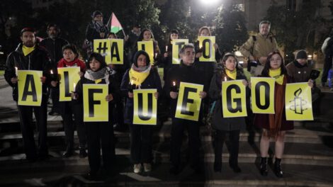 Universitarios chilenos rompen relaciones con Israel