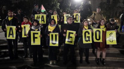 Universitarios chilenos rompen relaciones con Israel