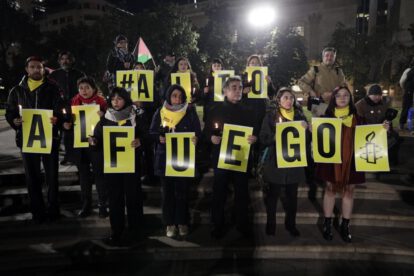Universitarios chilenos rompen relaciones con Israel