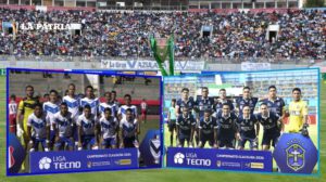 GV San José y San Antonio se enfrentan en partido de fútbol en Oruro