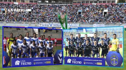 GV San José y San Antonio se enfrentan en partido de fútbol en Oruro