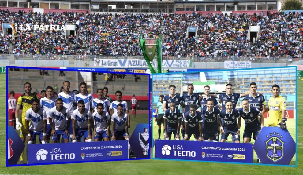 GV San José y San Antonio se enfrentan en partido de fútbol en Oruro
