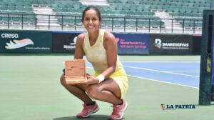 Noelia Zeballos subcampeona en el W35 Santo Domingo