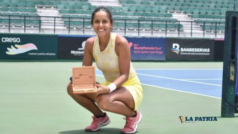 Noelia Zeballos subcampeona en el W35 Santo Domingo
