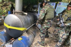 Megaoperativo antidrogas en Villa Tunari