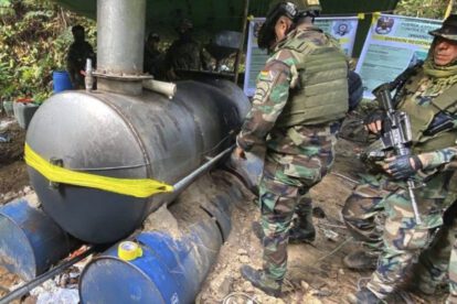 Megaoperativo antidrogas en Villa Tunari