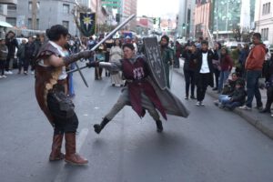 Celebración del Día del Orgullo Friki en La Paz, Bolivia