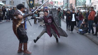 Celebración del Día del Orgullo Friki en La Paz, Bolivia
