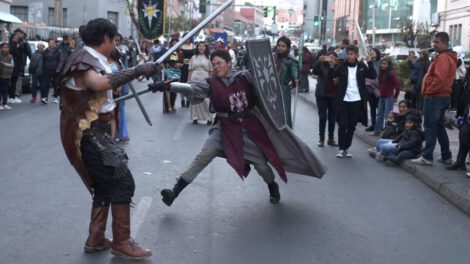 Celebración del Día del Orgullo Friki en La Paz, Bolivia