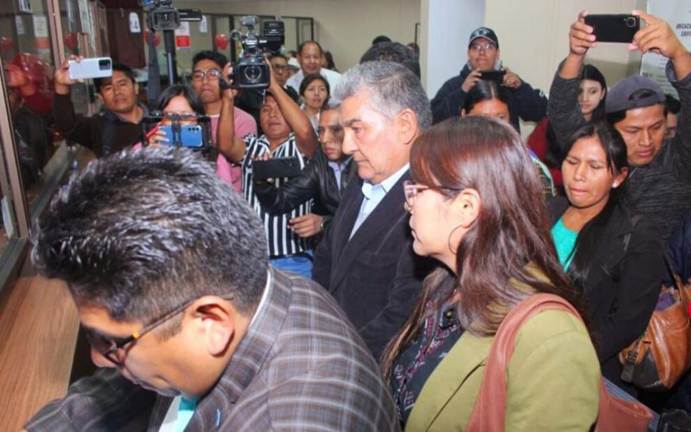 Huelga de hambre senadores MAS en protesta contra Choquehuanca