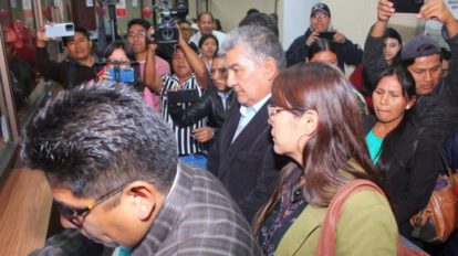 Huelga de hambre senadores MAS en protesta contra Choquehuanca