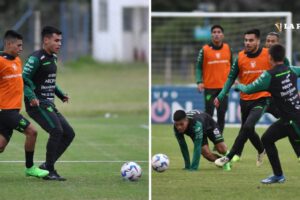 Selección boliviana en preparación para la Copa América