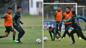 Selección boliviana en preparación para la Copa América