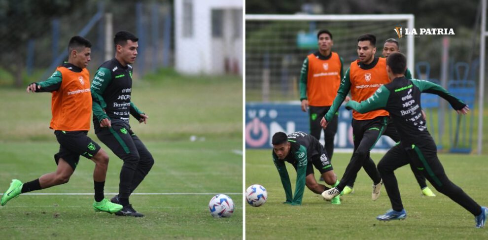 Selección boliviana en preparación para la Copa América