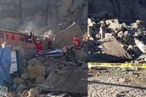 Deslizamiento de talud en La Paz deja cuatro menores heridos