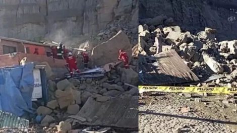 Deslizamiento de talud en La Paz deja cuatro menores heridos