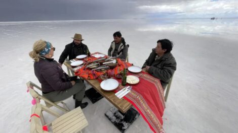 Revolución gastronómica boliviana en el Salar de Uyuni