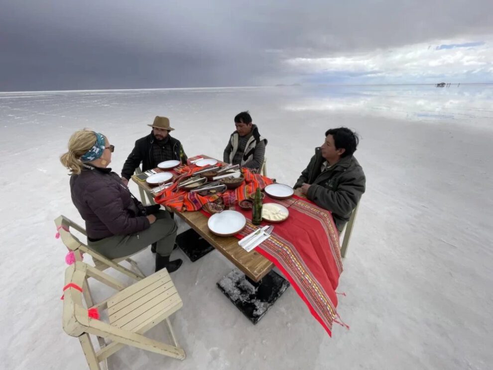 Revolución gastronómica boliviana en el Salar de Uyuni