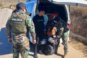 Aprehensión de cocaína en Potosí-Tarija