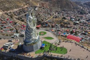 Monumento Escultórico a la Virgen del Socavón declarado Patrimonio Cultural