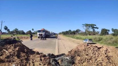 Protesta por aumento del pasaje en San Julián