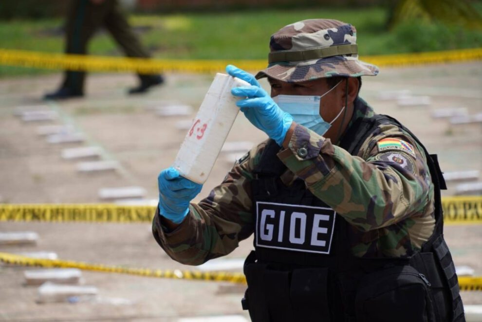 Operativo de la Felcn afecta al narcotráfico en Beni