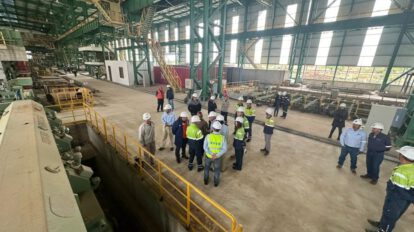 Siderúrgica del Mutún en Puerto Suárez