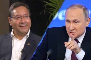 Luis Arce en Rusia