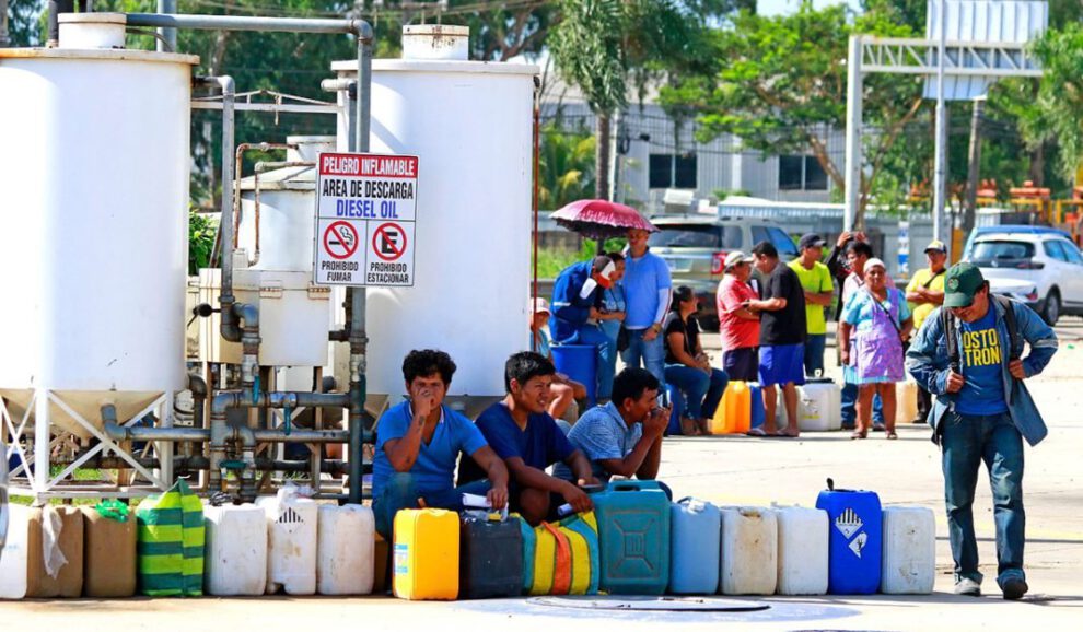 venta de combustibles en bidones en Santa Cruz