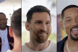 Lionel Messi participa en el promocional de Bad Boys 4