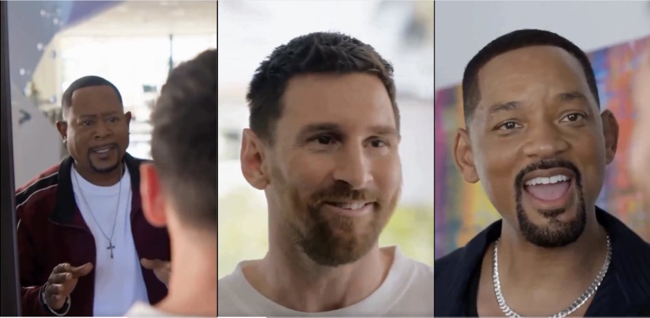 Lionel Messi participa en el promocional de Bad Boys 4