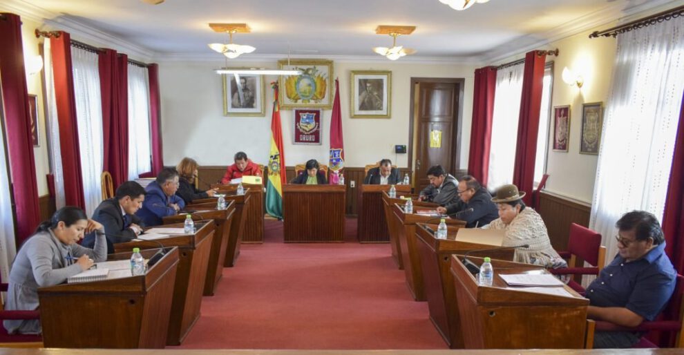 Escala salarial GAMO aprobada por el Concejo Municipal de Oruro