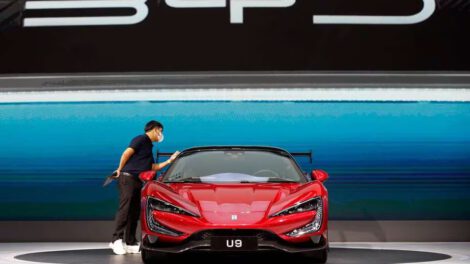 BYD vehículo híbrido de largo alcance