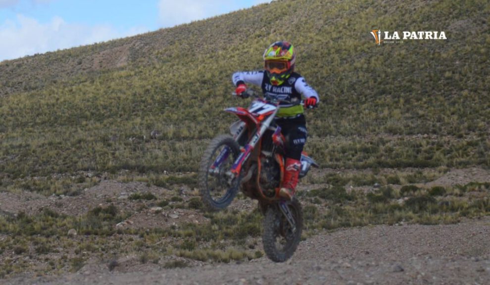 Motociclismo orureño con Dylan Mamani entre las grandes promesas