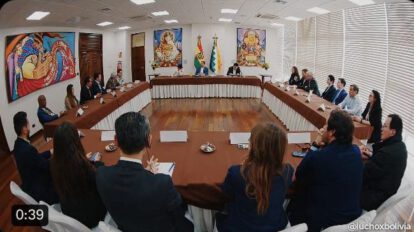 Visita del BID a Bolivia