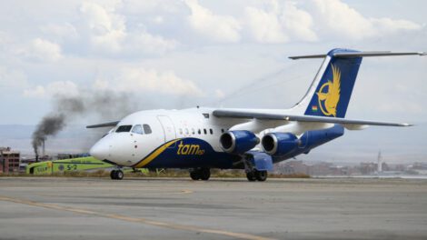 TAMep reanuda vuelos comerciales en Bolivia