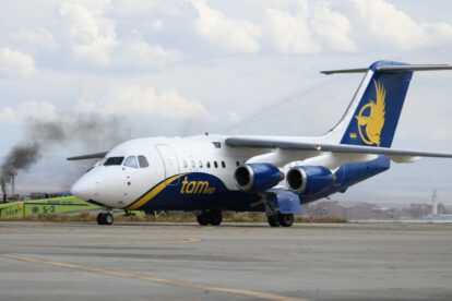TAMep reanuda vuelos comerciales en Bolivia