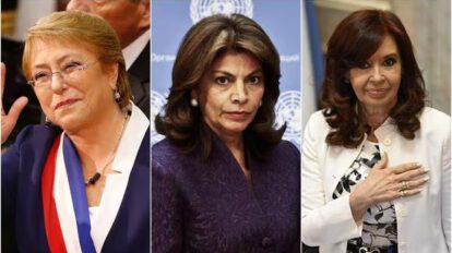Mujeres presidentes y primeras ministras en América Latina