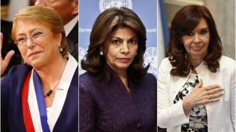 Mujeres presidentes y primeras ministras en América Latina