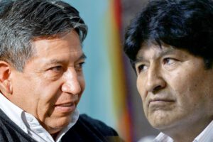 Choquehuanca denuncia a Morales como traidor en congreso campesino