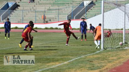 El CDT Real Oruro sigue como líder invicto en la copa Simón Bolívar