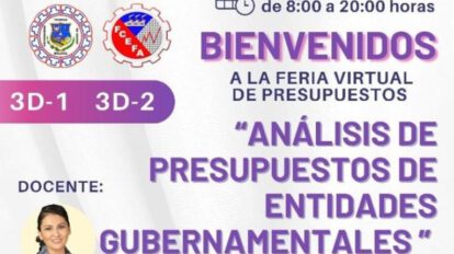 Feria Virtual de Presupuestos en la Universidad Técnica de Oruro